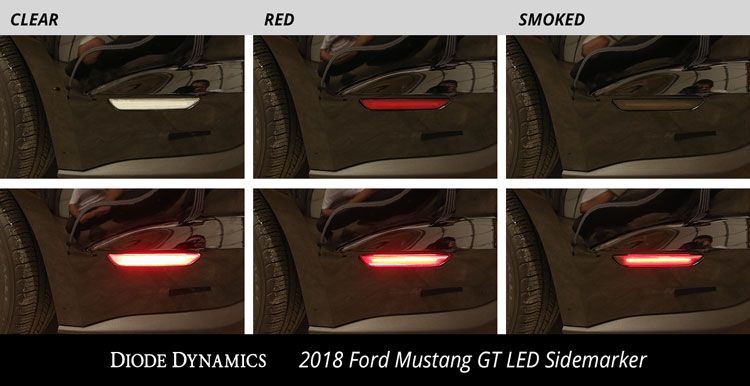 LED Sidemarkers for 2015-2023 Ford Mustang (EU/AU)