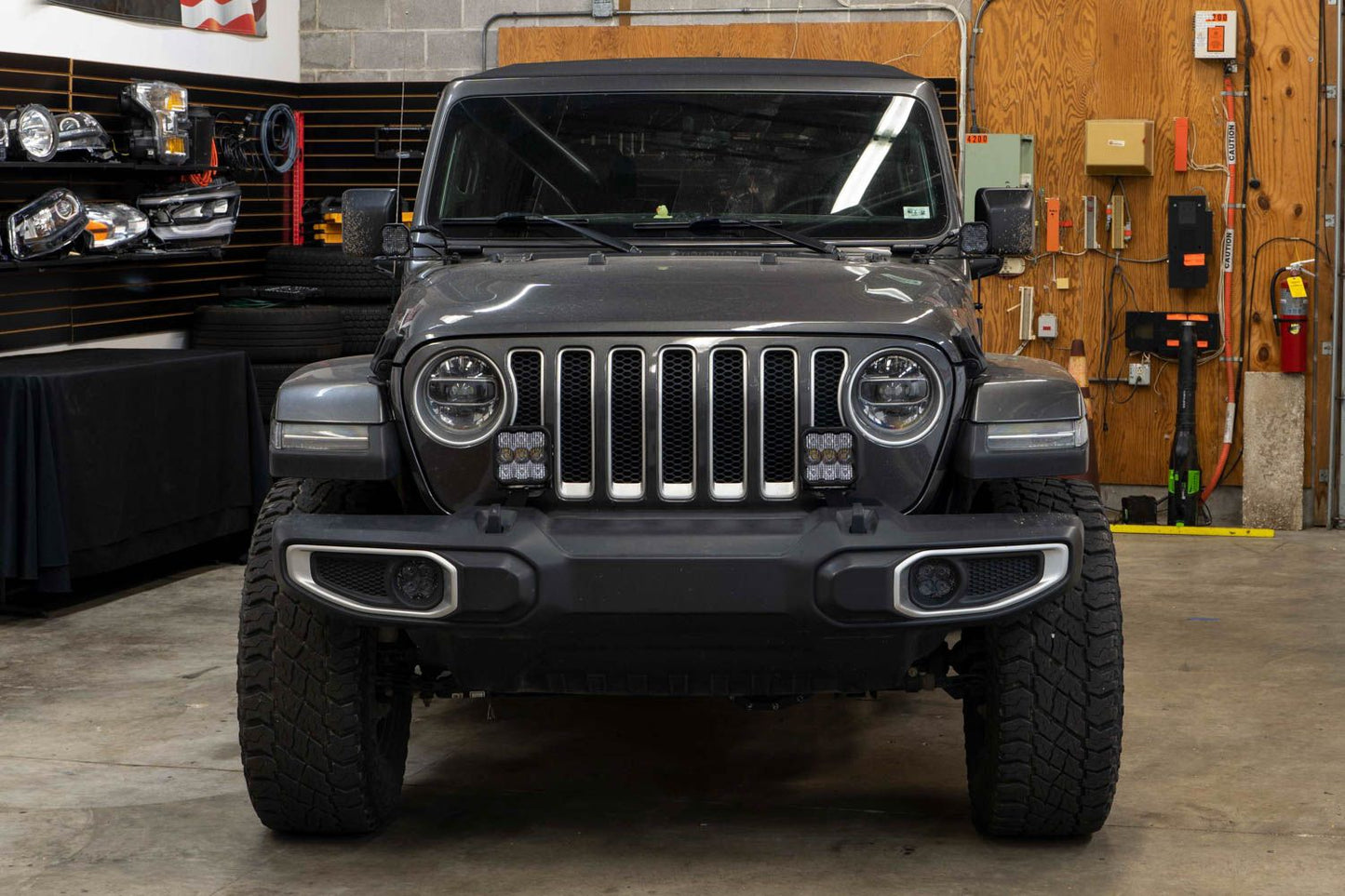 Jeep JL SS5 CrossLink Stoßstangen-Lichtleisten-Kit