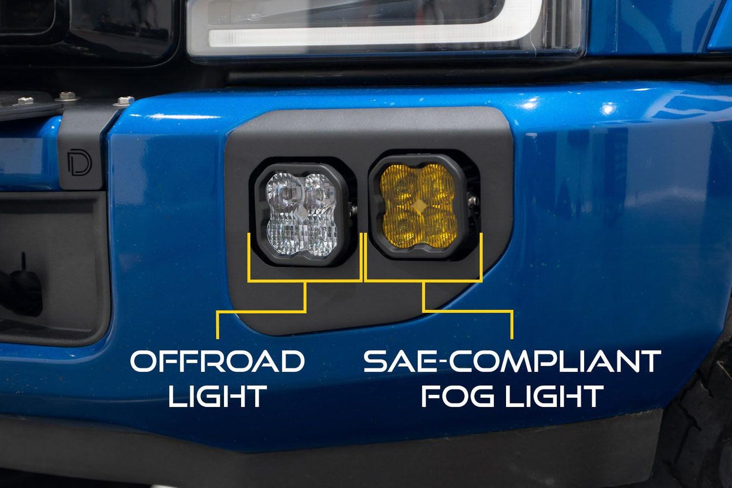 SS3 LED Fog Pocket Kit for 2020-2022 Ford Super Duty