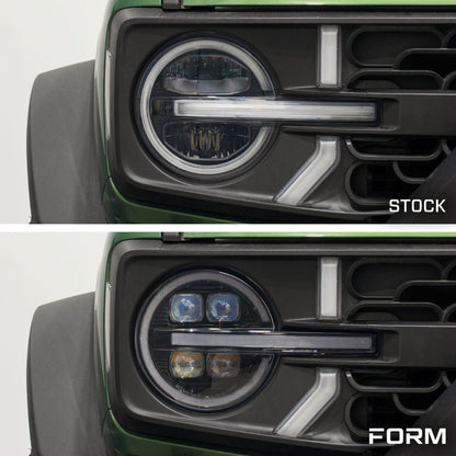 2021-2024 Ford Bronco LED Projector Headlights