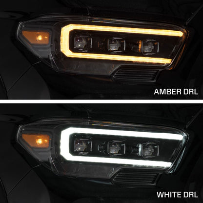 2016-2023 Toyota Tacoma Sequential LED Projector Headlights w/ Selectable DRL