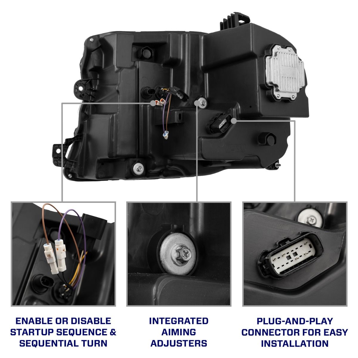2022-2024 Ford Maverick LED Projector Headlights