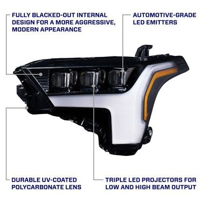 2022+ Toyota Tundra LED Sequential LED Projector Headlights
