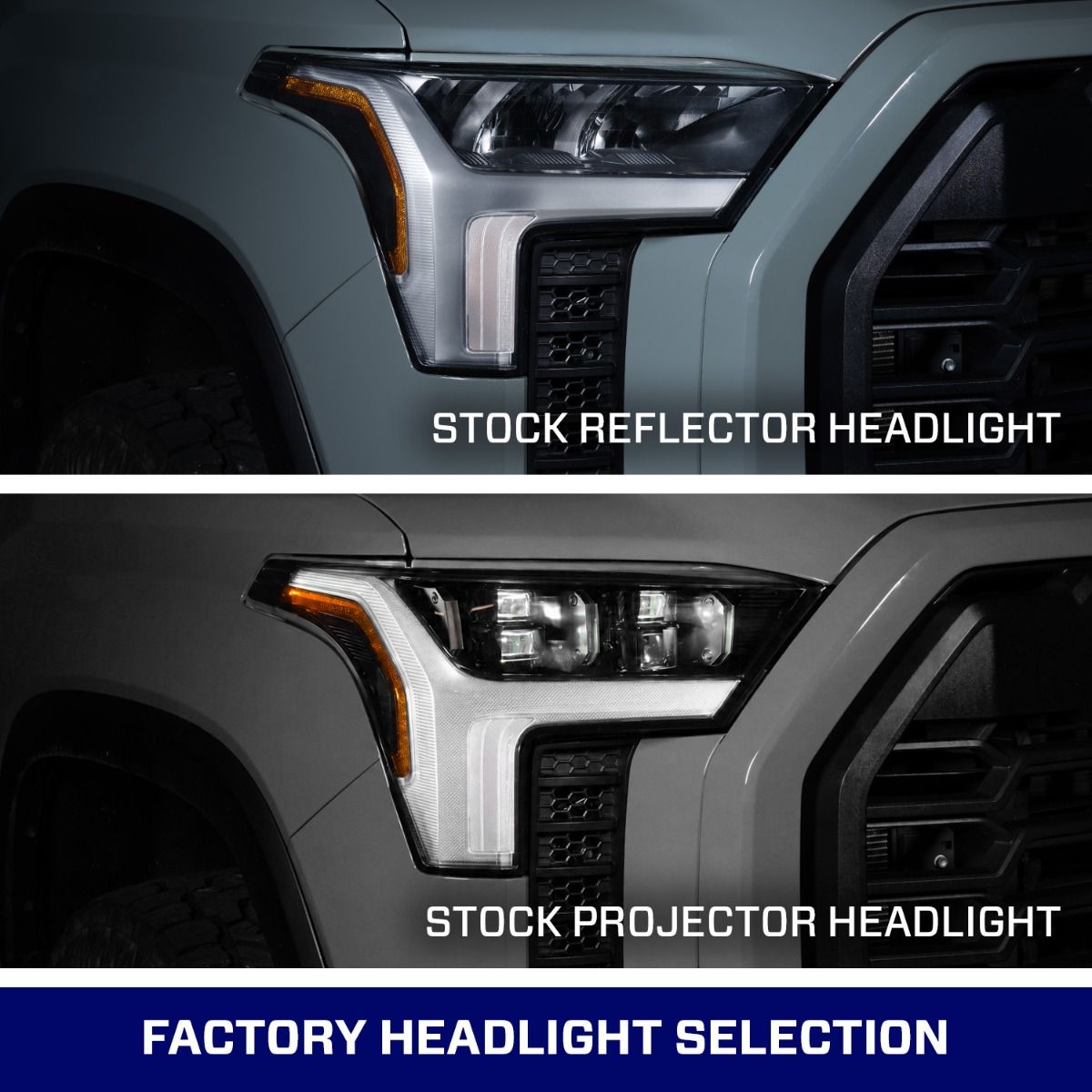 2022+ Toyota Tundra LED Sequential LED Projector Headlights