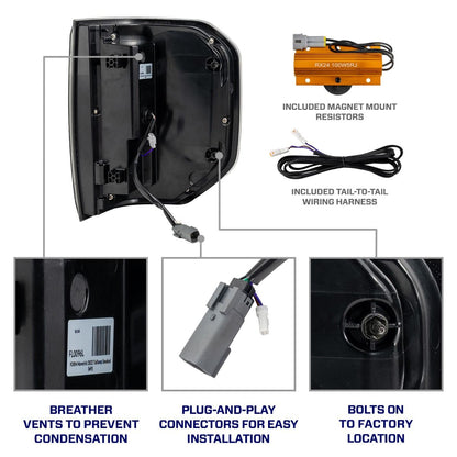 2022-2025 Ford Maverick LED Taillights