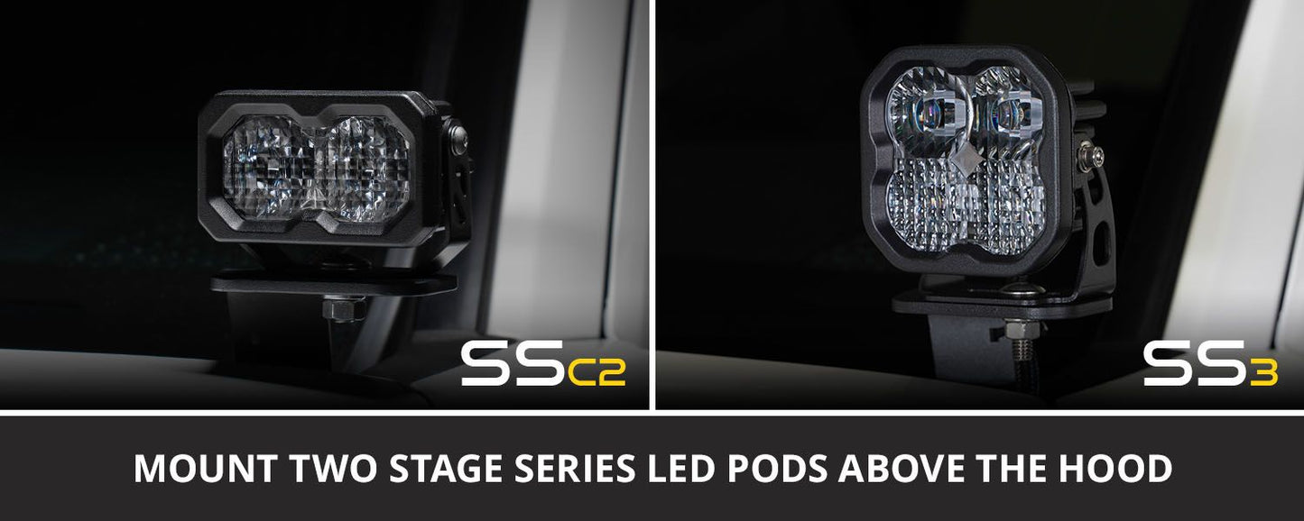 Stage Series Ditch Light Kit für Toyota Tacoma (2024+) 
