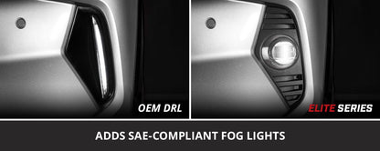 Elite Series Add-On Fog Lamp Kit for 2019-2025 Toyota RAV4