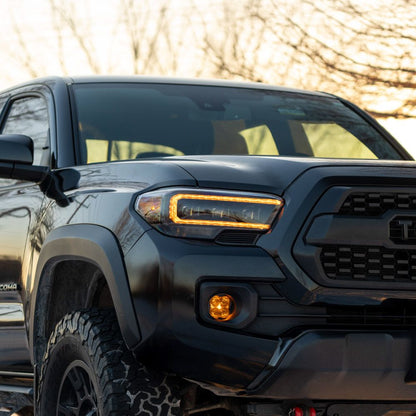 2016-2023 Toyota Tacoma Sequential LED Projector Headlights w/ Selectable DRL