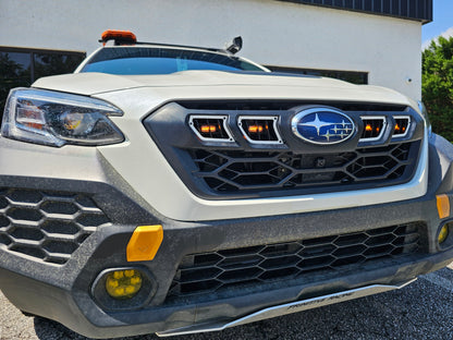 2024+ Subaru Outback Wilderness LED Raptor Kühlergrillleuchten (Typ 4) 