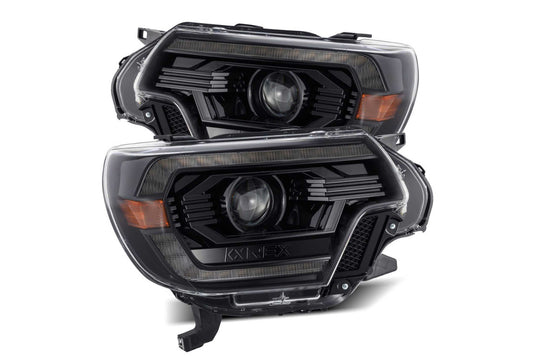 ARex Luxx LED Headlights: Toyota Tacoma (12-15) - Alpha-Black (Set)