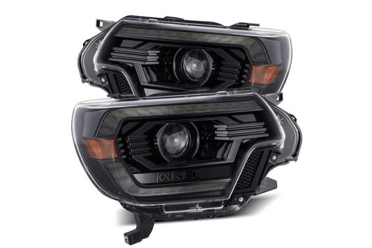 ARex Pro Headlights: Toyota Tacoma (12-15) - Alpha-Black (Set)