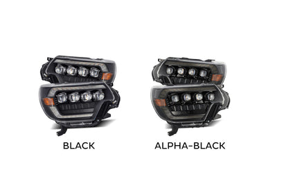 ARex Nova LED Headlights: Toyota Tacoma (12-15) - Alpha-Black (Set)