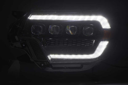 ARex Nova LED Headlights: Toyota Tacoma (12-15) - Black (Set)