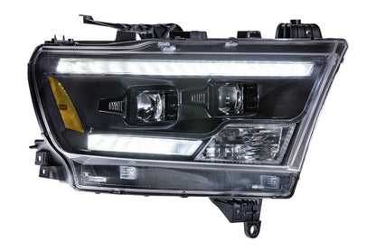 XB Hybrid LED Headlights: Dodge Ram 1500 (2019+) (Pair / ASM)