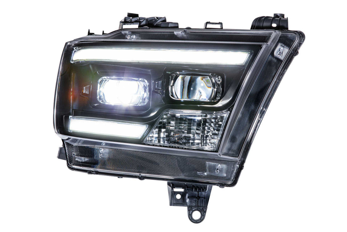 XB Hybrid LED Headlights: Dodge Ram 1500 (2019+) (Pair / ASM)