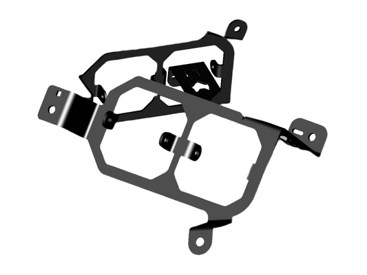 Duales SS3-LED-Nebelscheinwerfer-Kit für Chevrolet Silverado ab 2022 