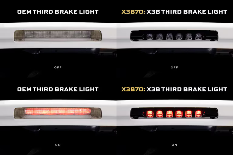 2010–2015 Toyota Prius X3B LED 3. Bremsleuchte