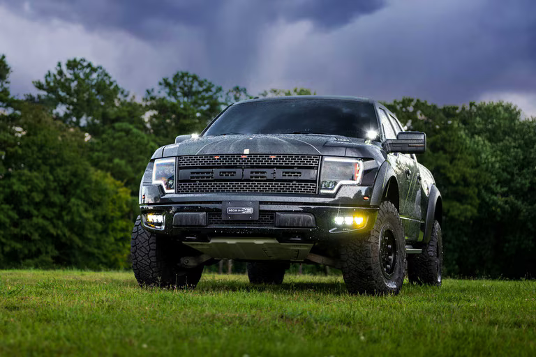 4Banger LED Triple Fog Light Kit for 2010-2014 Ford Raptor