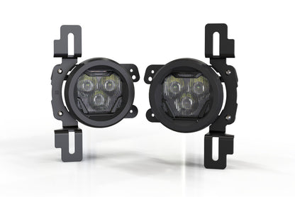 4Banger LED Fog Light Kit for 2018+ Jeep Wrangler JL