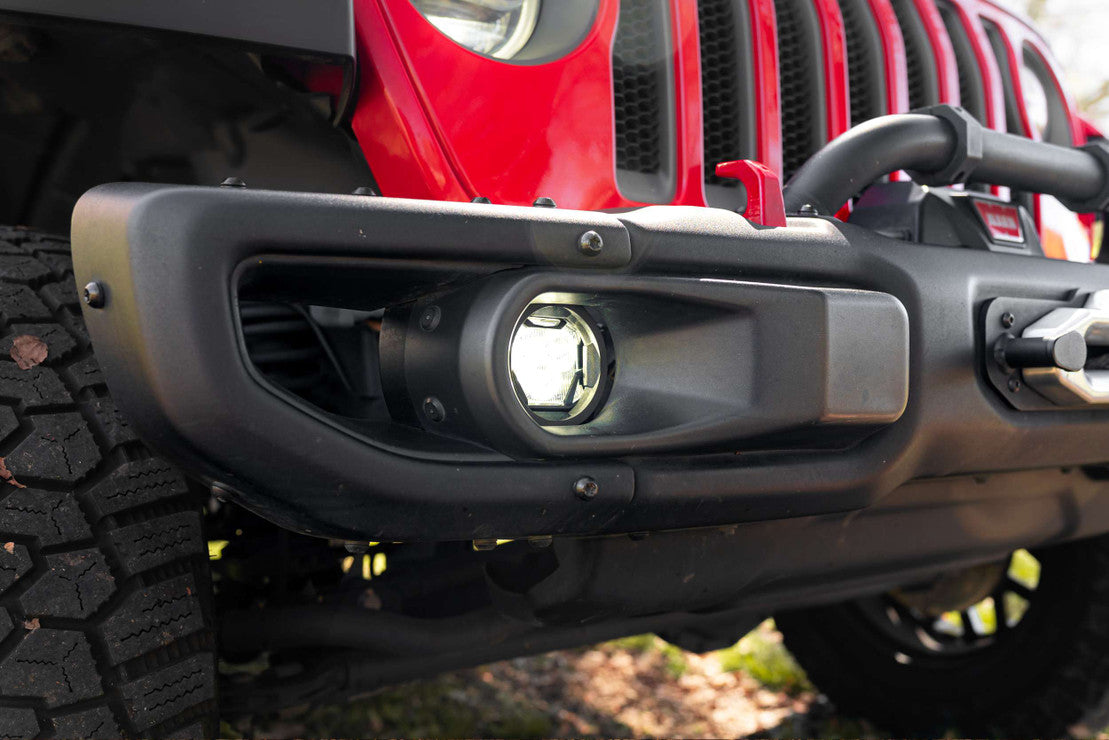 4Banger LED Fog Light Kit for 2018+ Jeep Wrangler JL