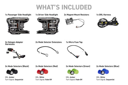 2018-2020 Ford F-150 XB EVO LED Headlights