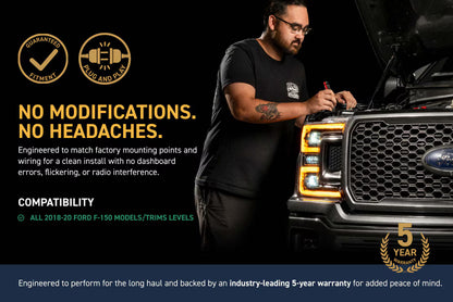 2018-2020 Ford F-150 XB EVO LED Headlights