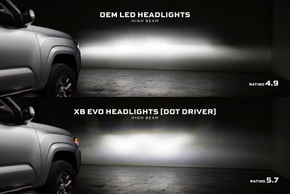 2016-2023 Toyota Tacoma XB Evo LED Headlights