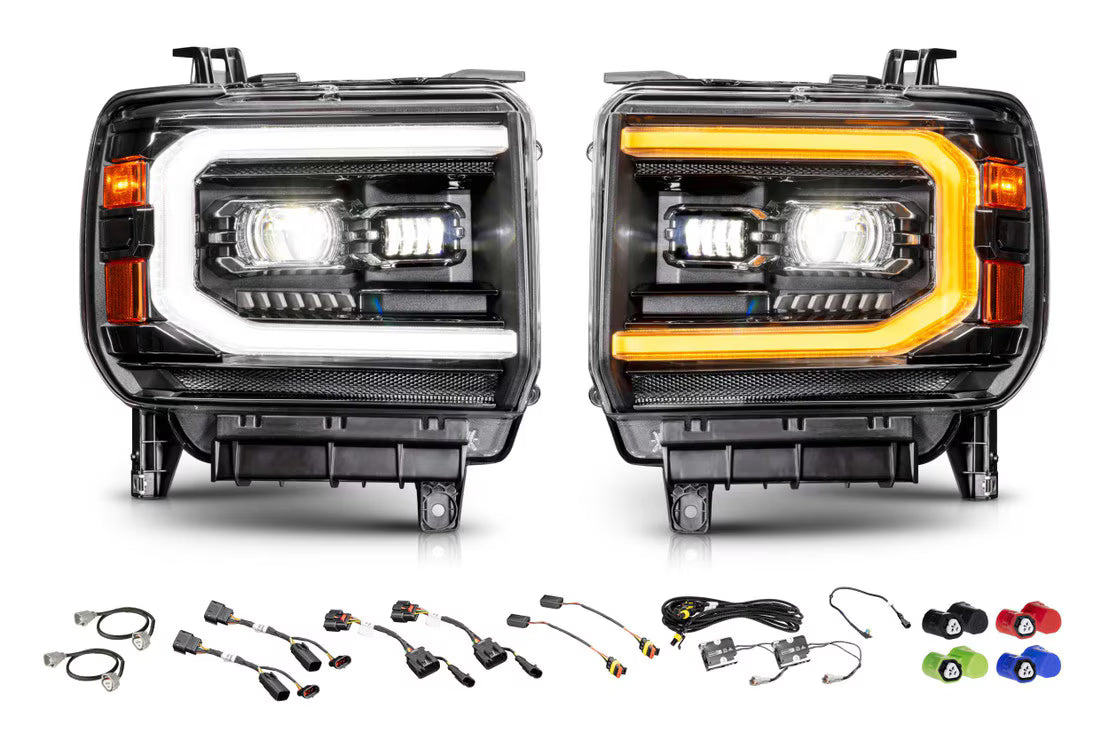 2015-2018 GMC Sierra XB EVO LED Headlights