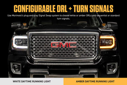 2015-2018 GMC Sierra XB EVO LED Headlights