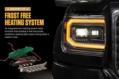 2015-2018 GMC Sierra XB EVO LED Headlights