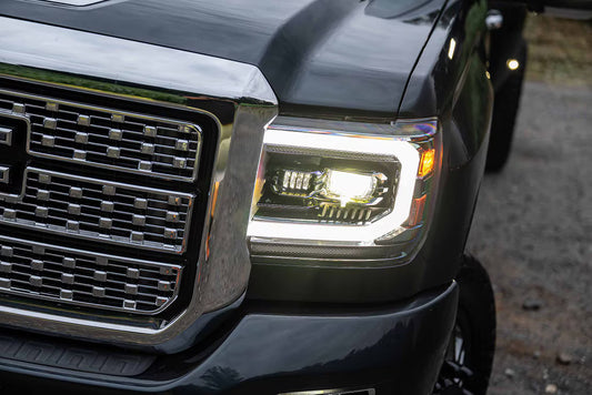 2015-2019 GMC Sierra HD XB EVO LED Headlights
