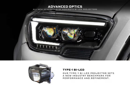 2016-2023 Toyota Tacoma XB Evo Hybrid LED Headlights