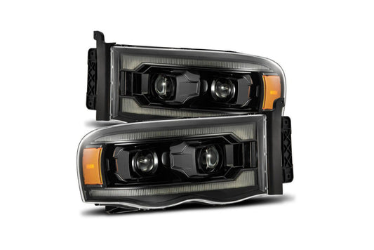 ARex Pro LED Headlights: Dodge Ram (02-05) - Alpha-Black (Set)