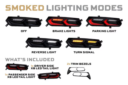 2014-2019 Chevrolet Corvette C7 XB LED Taillights