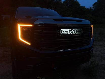 2022+ GMC Sierra Amber DRL OEM LED-Scheinwerferkabelbaum