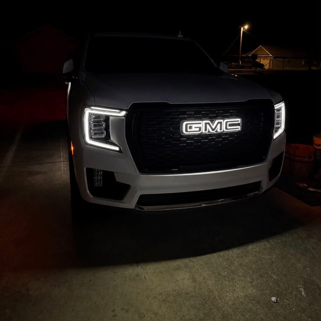 Arnés de faros LED OEM DRL ámbar GMC Sierra 2022+