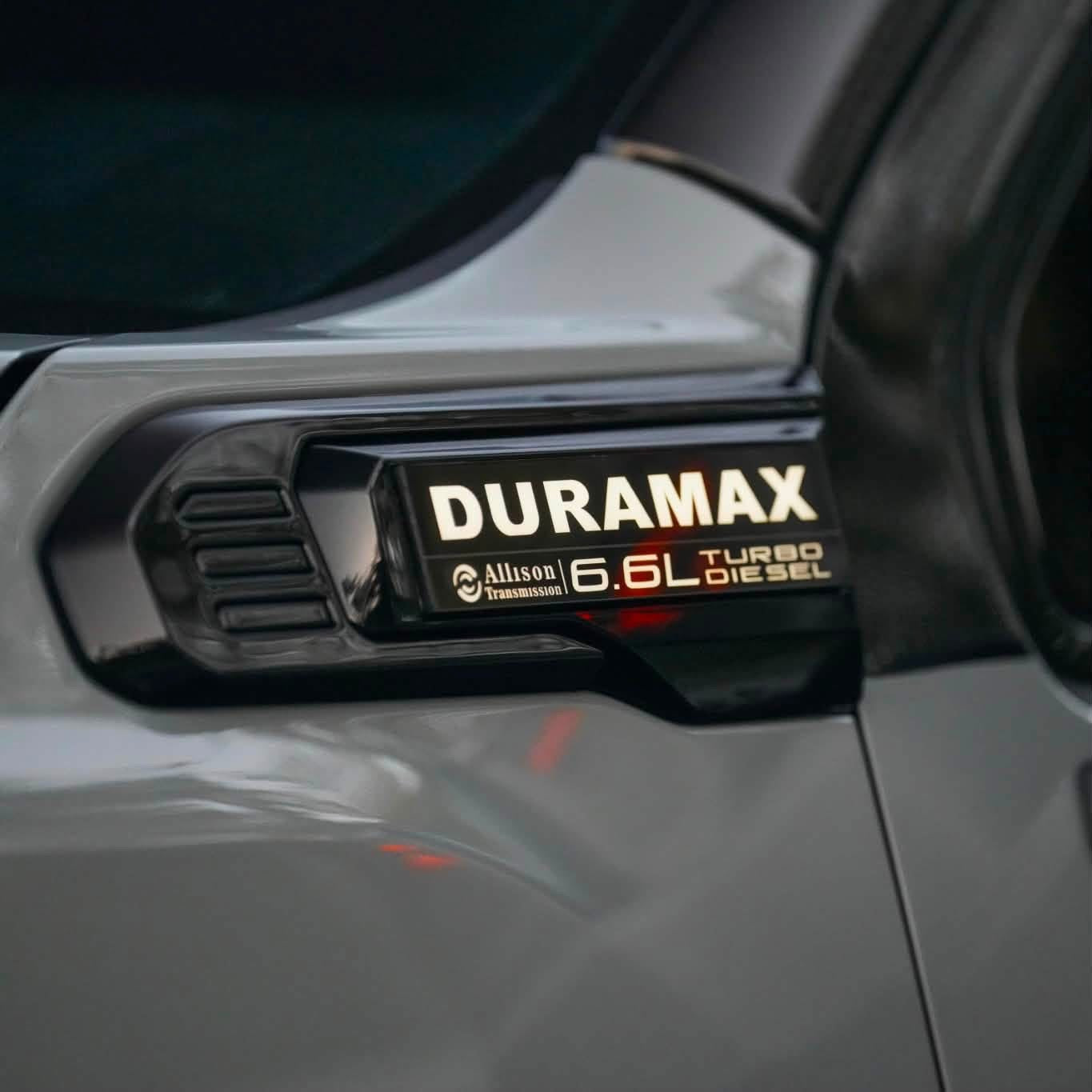 2020+ GMC Sierra HD LED Illuminated Fender Badges
