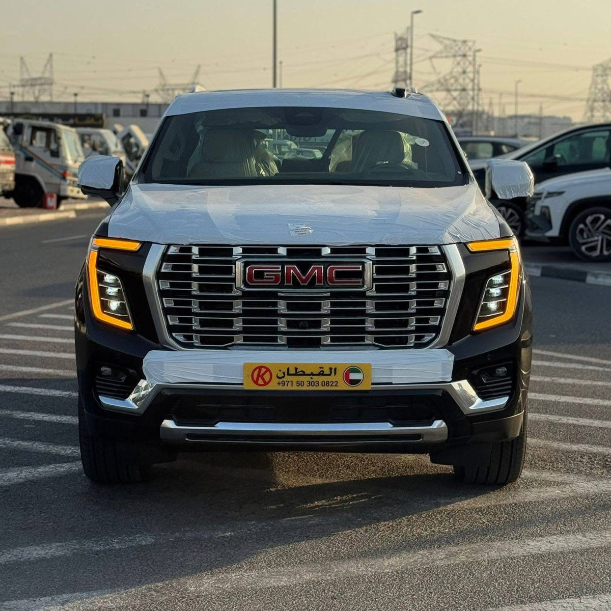 Arnés de faros LED OEM DRL ámbar GMC Sierra 2022+
