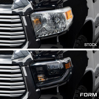 Faros delanteros reflectores LED para Toyota Tundra 2014-2021