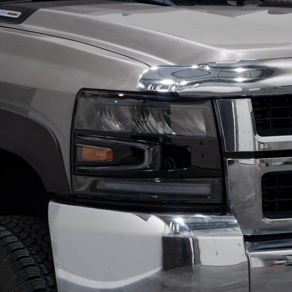 2007–2013 Chevrolet Silverado LED Reflektor Scheinwerfer Paar Form Beleuchtung