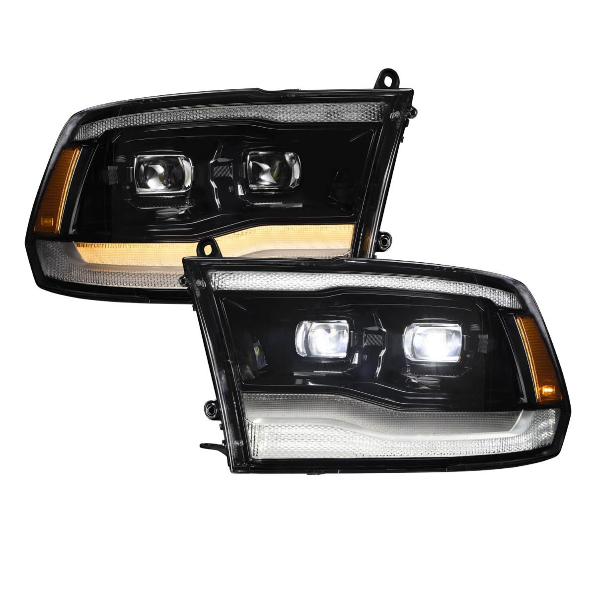 2019–2024 RAM Classic LED-Projektorscheinwerfer (Paar) 