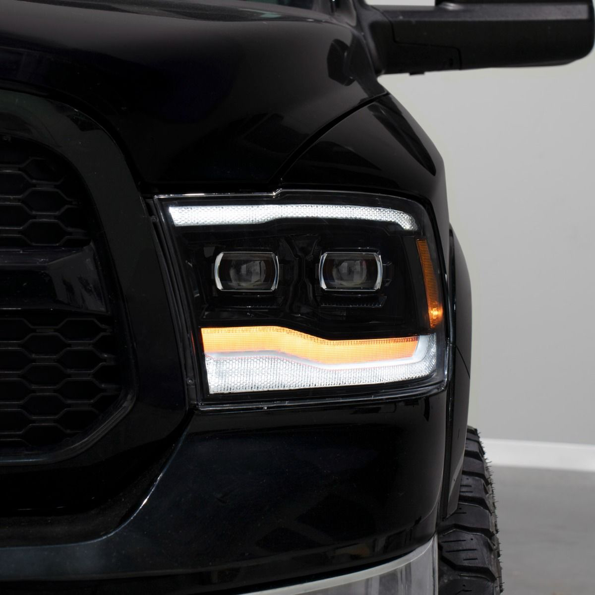 2009-2018 RAM LED Projector Headlights (Pair)