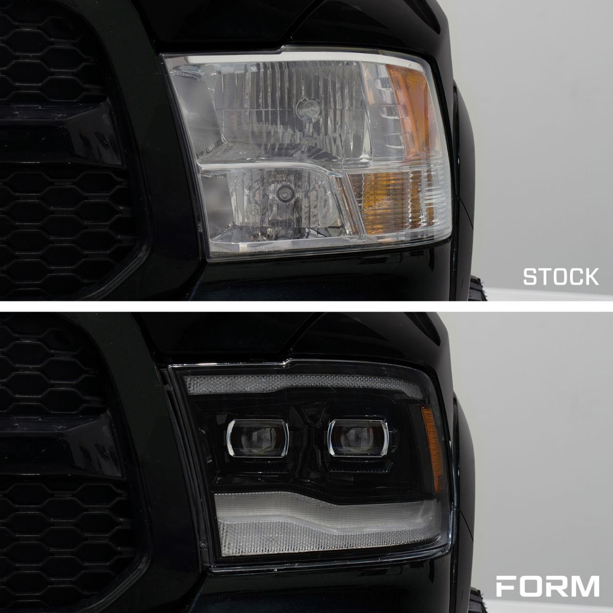 Faros delanteros LED con proyector RAM HD 2009-2018 (par) 