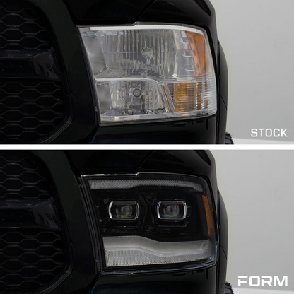 Faros delanteros LED con proyector RAM HD 2009-2018 (par) 