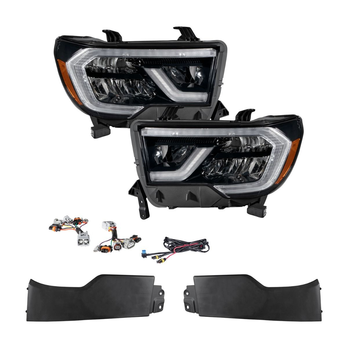 2007-2013 Toyota Tundra LED Reflector Headlights