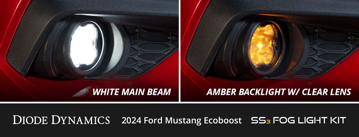 SS3 Add-On Fog Lamp Kit for 2024+ Ford Mustang