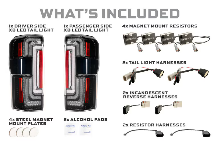 2023+ Ford Super Duty XB LED Taillights