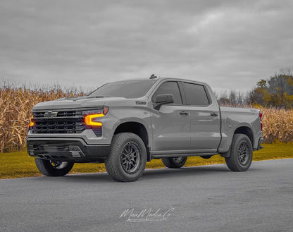 Arnés de luces LED OEM DRL ámbar para Chevrolet Silverado 2022+