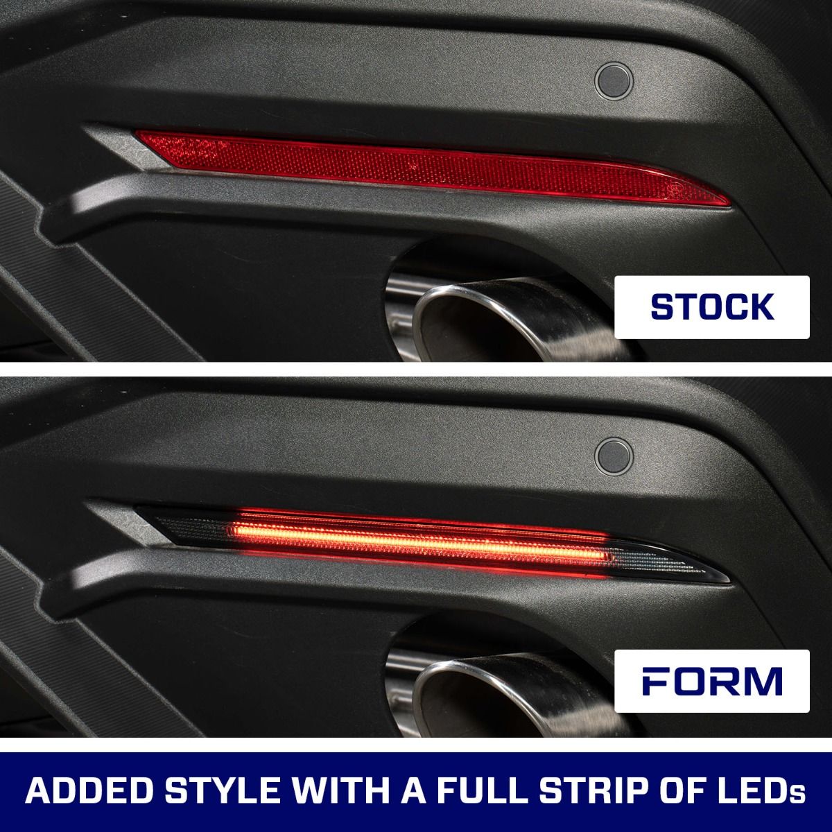 2024+ Ford Mustang LED Rear Reflectors