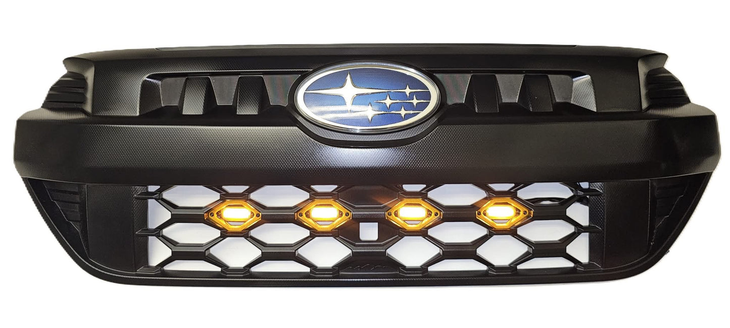 2026+ Subaru Forester Wilderness LED Raptor Grille Lights (Type 13.1)